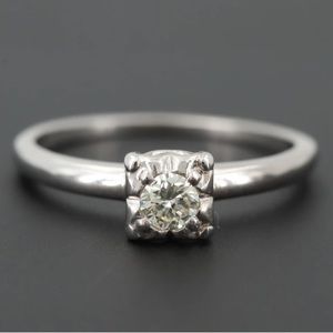 14K Diamond Ring